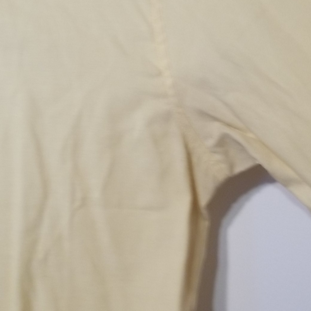 Yellow slim-fit medium button-up - Picture 3 of 4